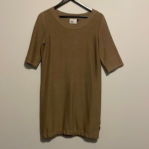 Knitted sweater dress